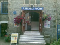 The Glastonbury Assembly Rooms entrance