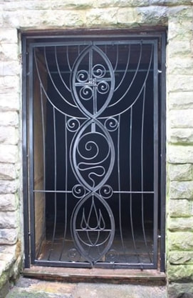 The iron gate of the White Spring Glastonbury